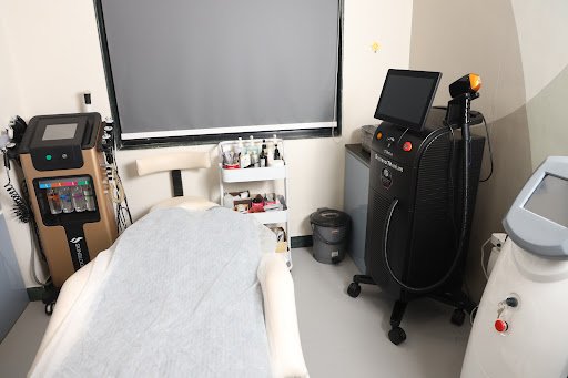 Consultation moment at Yuga's Aesthetic Clinic